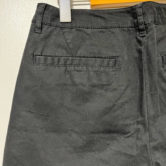 ASOS Men’s Black Chino Shorts Size 32 W Casual Stretch Cotton Blend - Picture 11 of 15